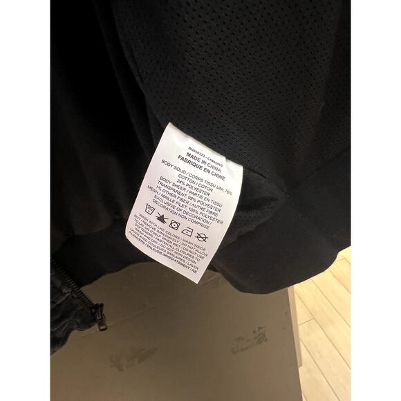 Supreme x Nike Velour All Over Swoosh Full Zip Track Jacket Black Velvet SS21 - Picture 5 of 7